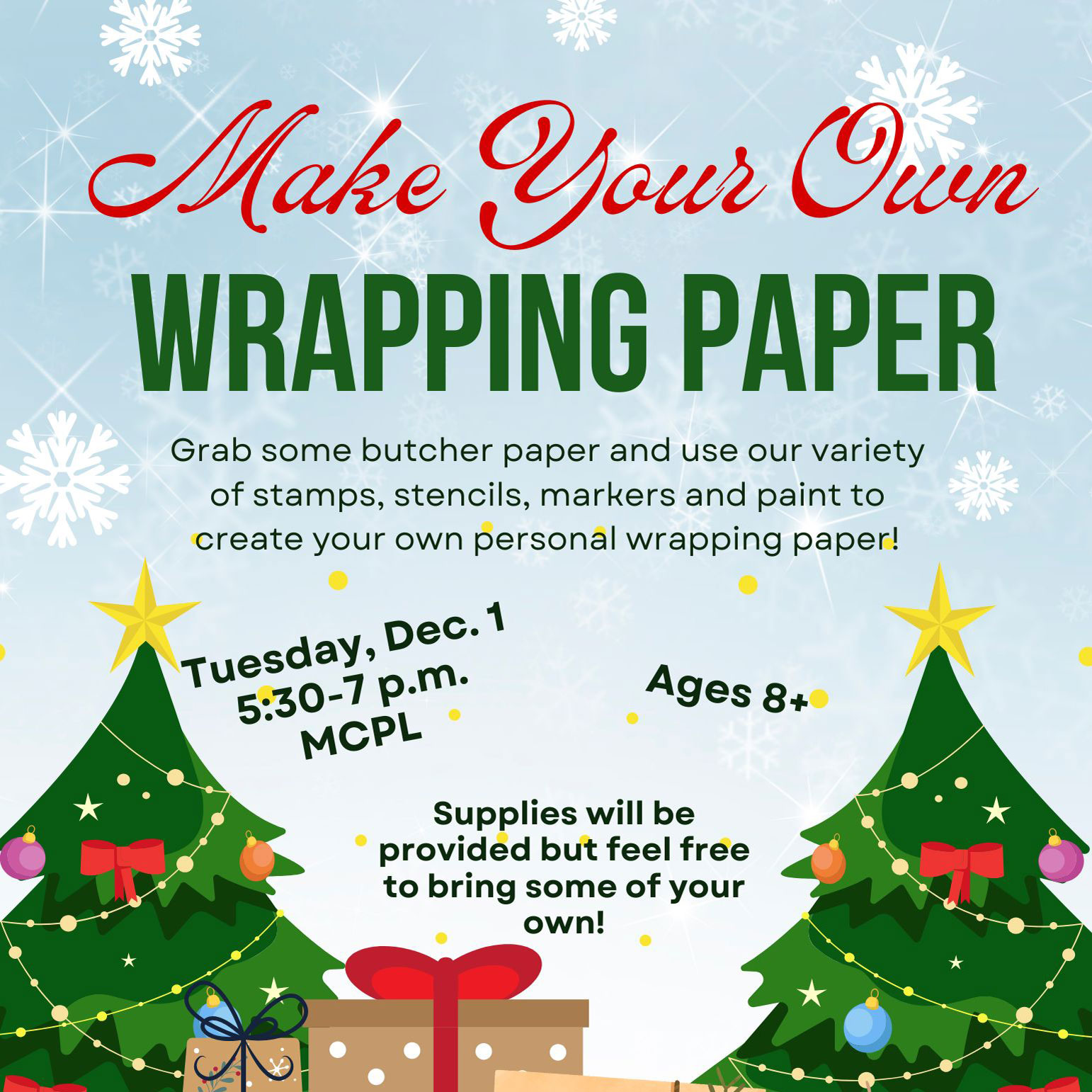 Make Your Own Wrapping Paper