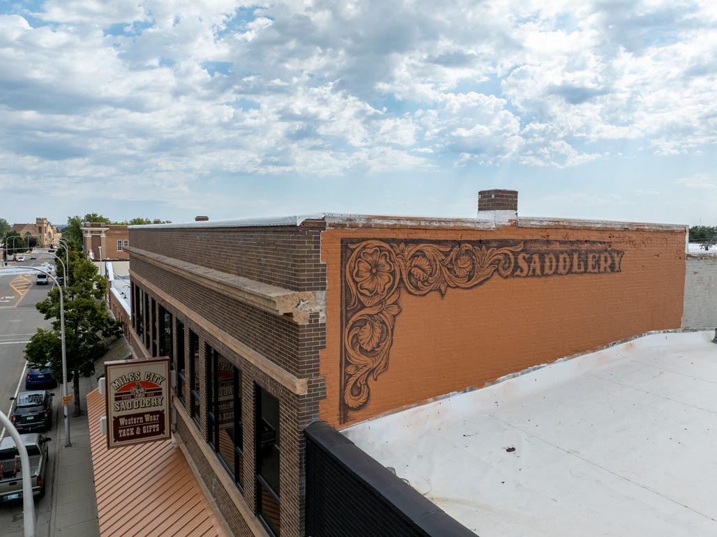 Historic Miles City Saddlery Mural